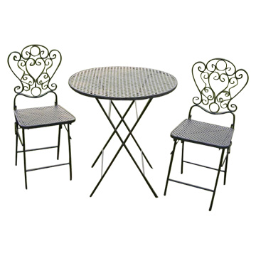  Cast Iron Bistro Set (Cast Iron Bistro Set)
