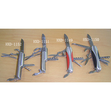  Pocket Knives (Couteaux de poche)
