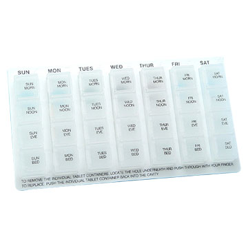  28-Compartment Pill Box (28-Fach Pillendose)