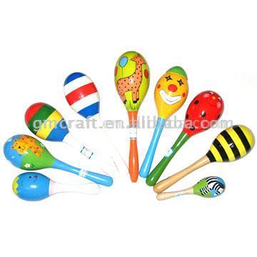  Wooden Maracas