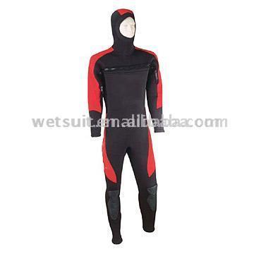  5.0mm Semi-Dry (Cold Weather) Neoprene SUBA Diving Suit