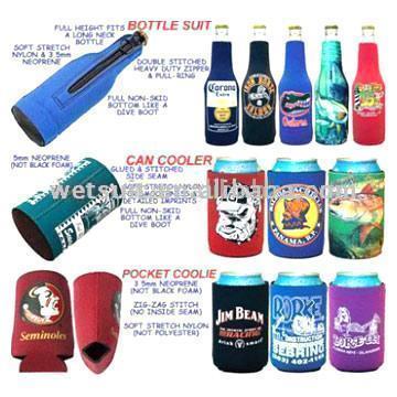  Neoprene Cans / Cups / Bottle Coolers for Gifts and Promotion ()