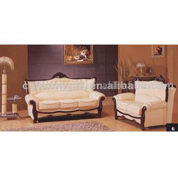  Leather Sofa (Leather Sofa)