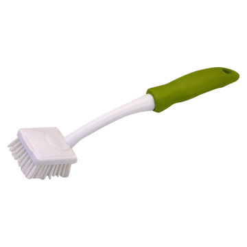  Square Dish Brush with PVC Handle ( Square Dish Brush with PVC Handle)