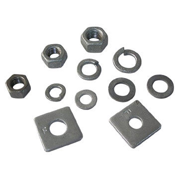  Nut Spring Washer and Square Washer ( Nut Spring Washer and Square Washer)