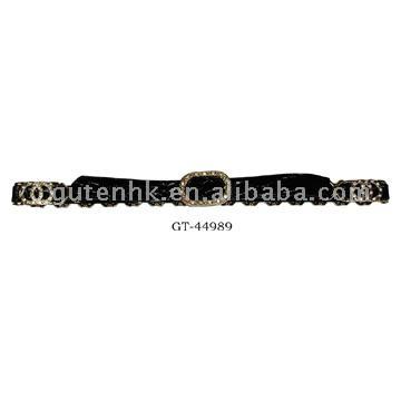  Belt and Leather Belt (Ceinture en cuir et ceinture)