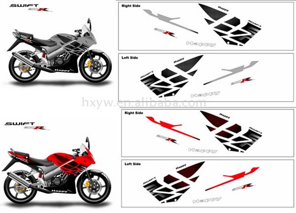  Motorcycle Decal