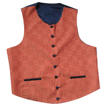  Polyester Woven Waistcoat (Полиэстер тканые Жилет)