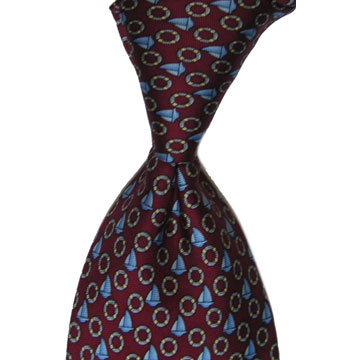 Krawatte Seide gedruckt (Krawatte Seide gedruckt)