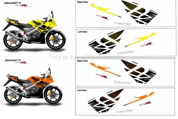  Motor Bike Decal ( Motor Bike Decal)