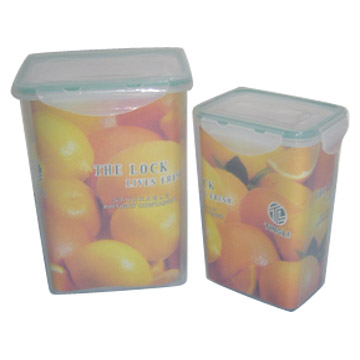  2pcs Airtight Container Set (2шт герметичном контейнере Установить)