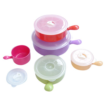  5pc Container Set (with Handle) (5pc Container Set (avec poignée))