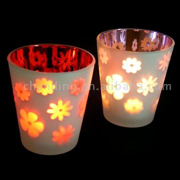  Glass Candle Holder ( Glass Candle Holder)
