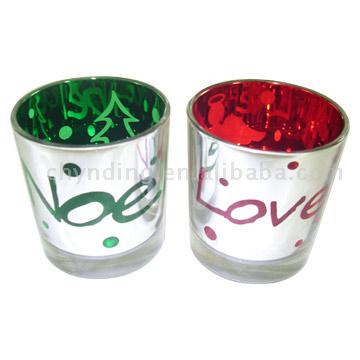  Seasonal Candle Cups (Saisonnier Candle cups)