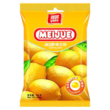  Lemon Flavor Gummy Jelly (Lemon Jelly Flavor Gummy)