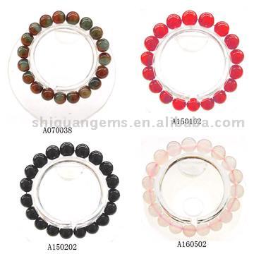  Chalcedony Bracelet (Bracelet Calcédoine)