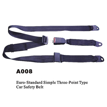  A008 Euro-Standard Simple Three-Point Type Lap-Belt (A008 евро-класса Простые трехточечные типа Lap-Белт)