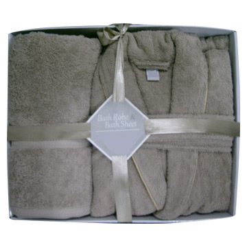  Bathrobe Set (Peignoir Set)