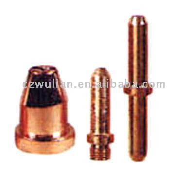  Electrodes and Cutting Nozzles for Air Plasma Torch ( Electrodes and Cutting Nozzles for Air Plasma Torch)