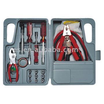  29pc Roadside Emergency Tool Kit (29pc routière d`urgence Tool Kit)