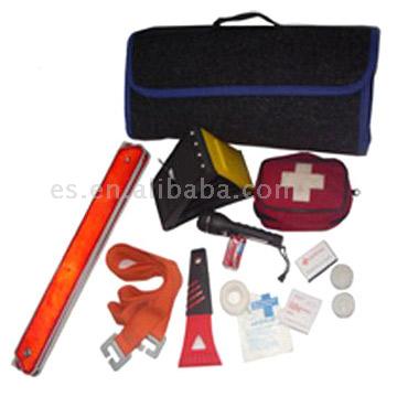  14pc Carpet Bag Emergency Kit (14pc сумку аварийный комплект)