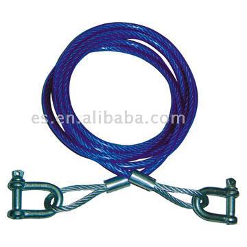  Steel Towrope with PVC Tube (Corde en acier avec tube de PVC)