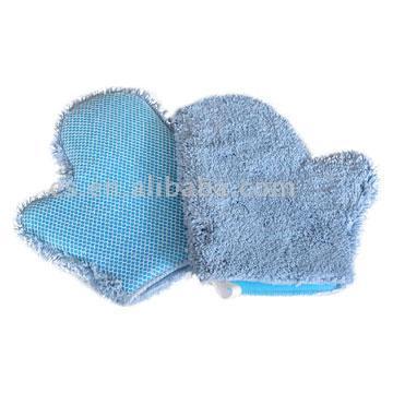  2 In 1 Microfibre Washing Mitt (2 In 1 microfibre laver Mitt)