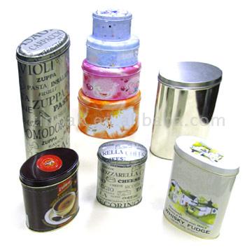  Oval Metal Tins ( Oval Metal Tins)