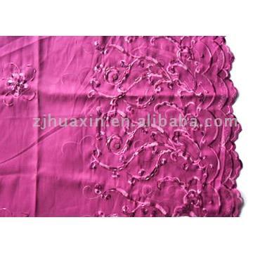  Satin Embroidered Lace Allover (Кружева вышитые атласные Allover)