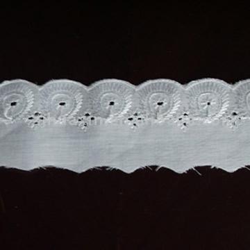  Trimming Embroidered Laces (Обрезка Вышитая Кружева)