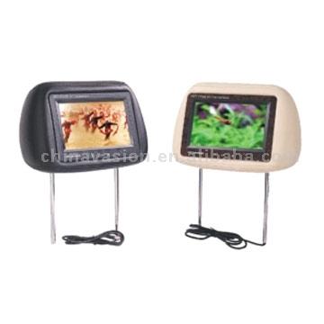 Online Shop 7 Inch Widescreen Car Video Monitor Built Into Headrest (Интернет магазин 7 дюймовый широкоформатный монитор автомобиля видео встроенные в подголовник)