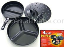  3pc Divided Grill Pan Set (3pc Разделенные Гриль Пан Установить)