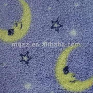  Printed Coral Fleece Fabric