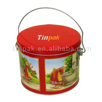  Round Cookie Tin ( Round Cookie Tin)