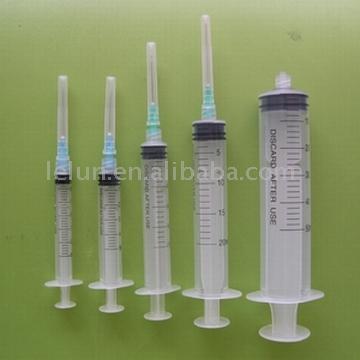  Disposable Syringe (3 or 2 Parts) (Seringue jetable (3 ou 2 parties))