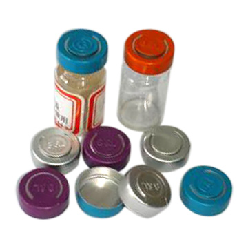  Tear-Off Aluminum Cap for Contact Lenses Bottle ( Tear-Off Aluminum Cap for Contact Lenses Bottle)