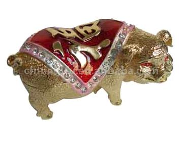  Zinc-Tin Alloy Jewelry Box (Zink-Zinn-Legierung Schmuck-Box)