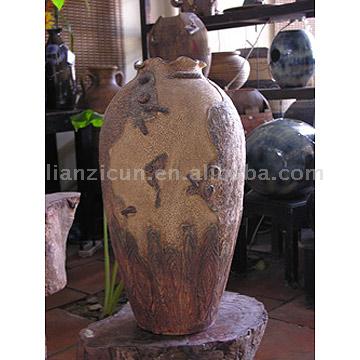  Handmade Ceramic Vase (Handmade Vase en céramique)