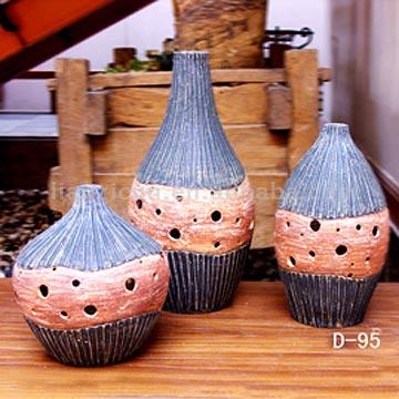 Handgefertigte Keramik-Vase (Handgefertigte Keramik-Vase)