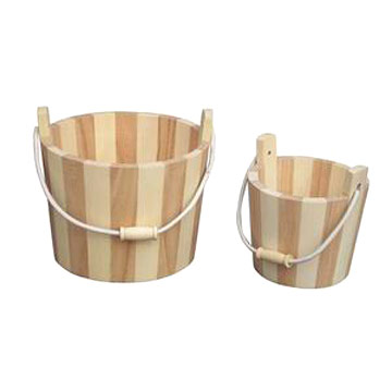  Wooden Bucket (Seau en bois)