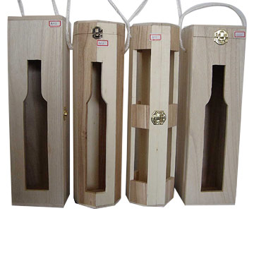  Wooden Wine Box (Деревянный Вино Box)