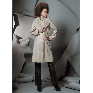  Cow Leather Coat