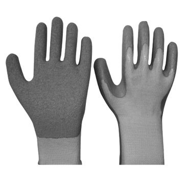  13g Grey Foam Nitrile Coated Grey Nylon Gloves ( 13g Grey Foam Nitrile Coated Grey Nylon Gloves)
