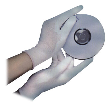  13g Grey Nylon Glove Coated with PU ( 13g Grey Nylon Glove Coated with PU)