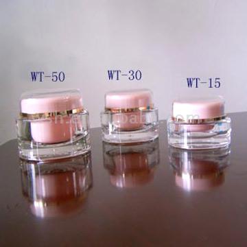  Oval Acrylic Cream Jar ( Oval Acrylic Cream Jar)