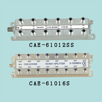  CATV/MATV Multi Splitter/Tap (5 - 1000MHz) (CATV / GA Multi-Splitter / Tap (5 - 1000 MHz))