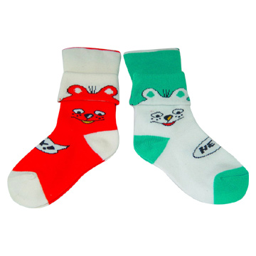  Children`s Jacquard Cartoon Socks ( Children`s Jacquard Cartoon Socks)