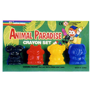  Animal Shape Crayons (Animal Forme Crayons)