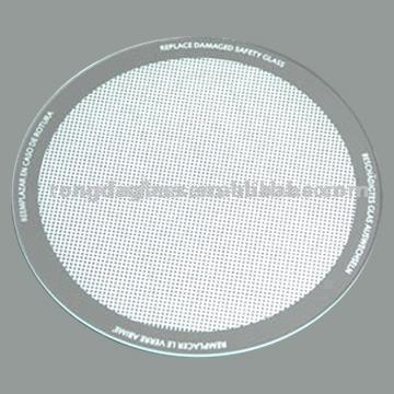  Silkscreen Tempered Glass (Siebdruck Tempered Glass)