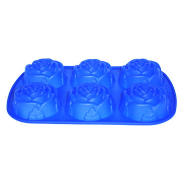  6-Cup Rose Shape Cake Mold (6 кубка Роза форма Mold Cake)